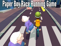 Spel Paper Boy Race Running Game