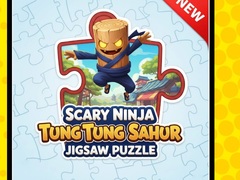 Spel Scary Ninja Tung Tung Sahur Jigsaw Puzzle