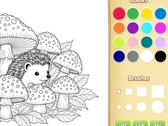 Spel Cartoon Animal Coloring Book for Kids