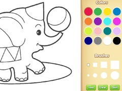 Spel Simple Animal Coloring Book for Kids