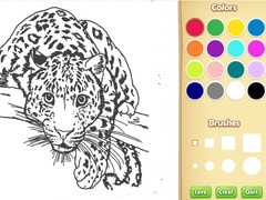 Spel Realistic Animals Coloring Book for Kids