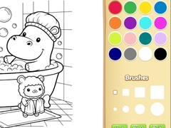 Spel Cozy Friends Coloring Book for Kids