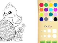 Spel Easter Coloring Book for Kids