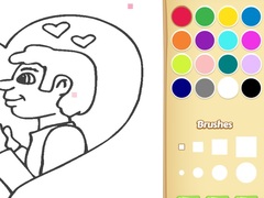 Spel Love Coloring Book For Kids