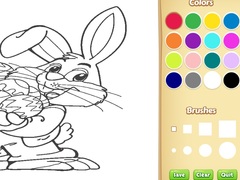 Spel Easter Bunny Coloring Book for Kids
