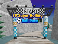 Spel 3D Super Rolling Ball Race