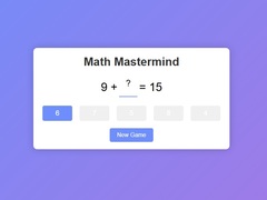 Spel Math Mastermind