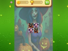 Spel Halloween Witch Memory Match