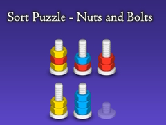 Spel Sort Puzzle - Nuts and Bolts