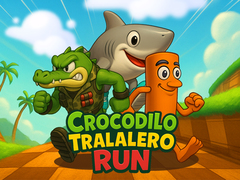Spel Crocodilo Tralalero Run