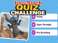 Spel Lilo & Stitch Quiz Challenge