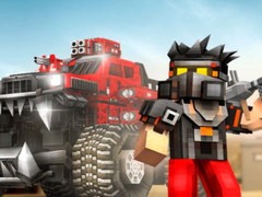 Spel Blocky Cars: Car Battle