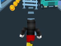 Spel Craft Boy Runner Game