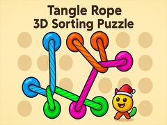 Spel Hazel Tangle Rope 3D: Sorting Puzzle