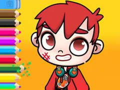 Spel Coloring Book: Avatar World Schoolboy