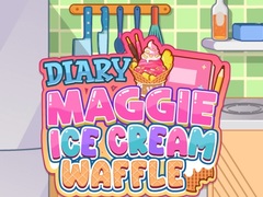 Spel Diary Maggie: Ice Cream Waffle