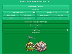 Spel Pepecoin Miner Idle Simulator