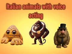 Spel Italian animals with voice acting