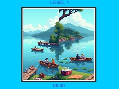 Spel Pixel Slide Puzzle
