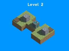 Spel Block Pusher Voxel World 3D