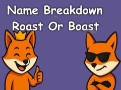 Spel Name Breakdown Roast Or Boast