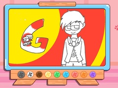 Spel Coloring Book: Alphabet Lore G