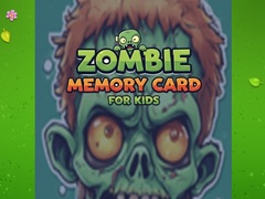 Spel Zombie Memory Card For Kids
