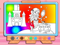 Spel Coloring Book: Mermaid Makeup