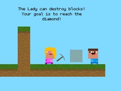 Spel Lady And Nubik Build And Dig