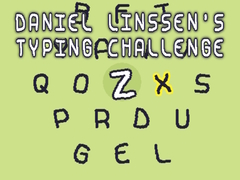 Spel Daniel Linssen’s Typing Challenge