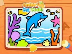 Spel Color By Code: Dolphin