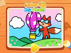 Spel Color By Code: Hot Air Balloon