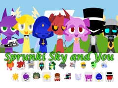Spel Sprunki Sky and You