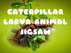 Spel Caterpillar Larva Animal Jigsaw