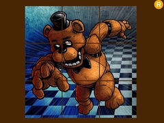 Spel Fnaf Freddy Sliding Puzzle