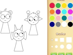 Spel Sprunki Coloring Pages