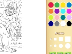 Spel Bigfoot Coloring Book