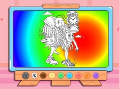 Spel Coloring Book: Brainrot Animals Merge