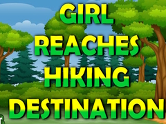 Spel Girl Reaches Hiking Destination