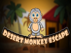 Spel Desert Monkey Escape