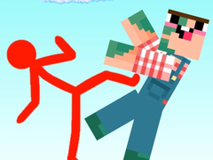 Spel Red Stickman vs Craftmans