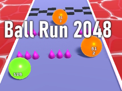 Spel Ball Run 2048