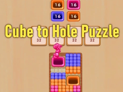 Spel Cube to Hole Puzzle