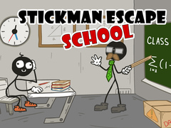 Spel Stickman Escape School
