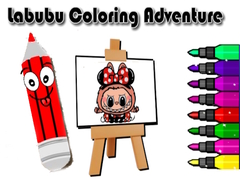 Spel Labubu Coloring Adventure