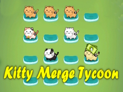 Spel Kitty Merge Tycoon