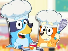 Spel Jigsaw Puzzle: Bluey & Bingo Fancy Cooking