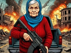 Spel Grandma with machine-gun: Apocalypsis