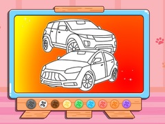 Spel Coloring Book: Sports Car