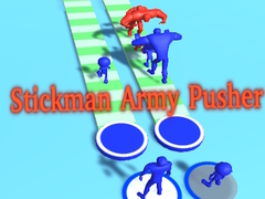 Spel Stickman Army Pusher
